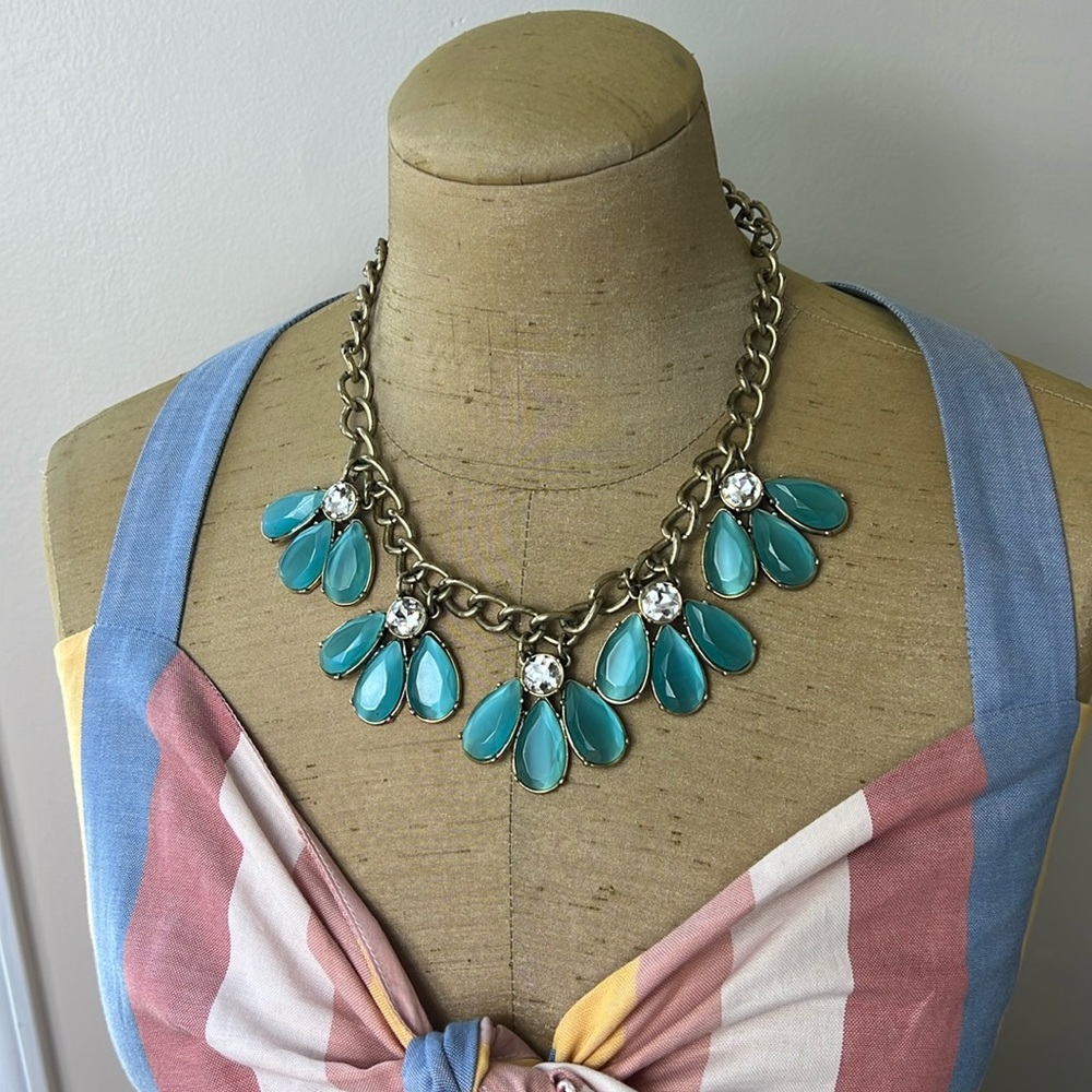 Banana Republic petal statement necklace
